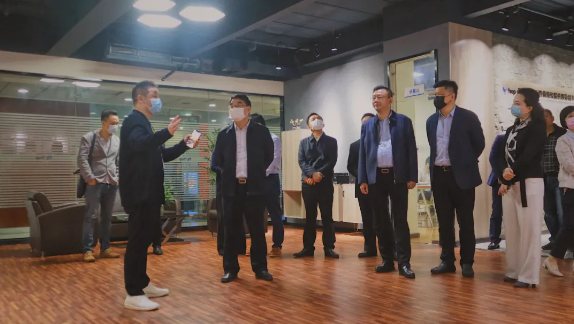 热烈欢迎!芙蓉区领导一行莅临优米体育中心考察调研——HiShop