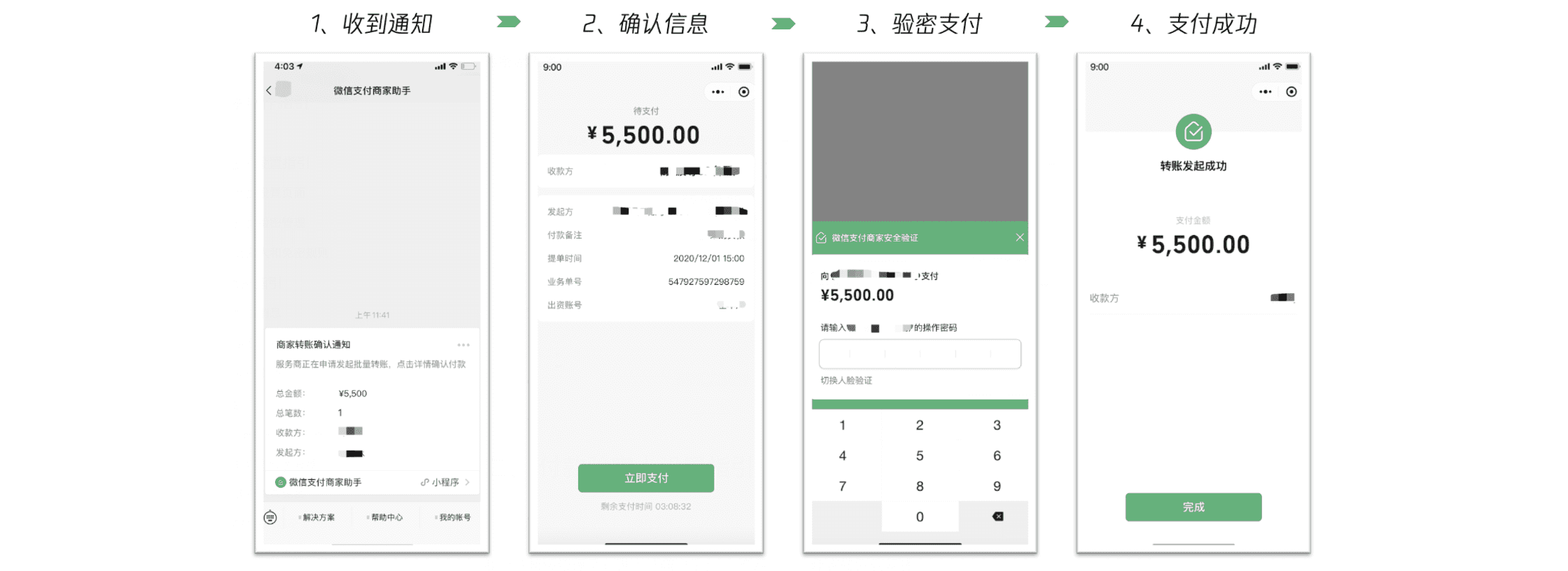 商家转账到零钱的具体使用流程是什么？